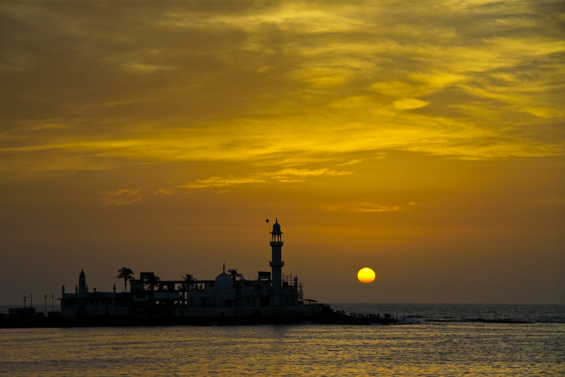 The Haji Ali Dargah is a mosque and dargah (tomb) located on an islet off the coast of Worli in the Southern part of Mumbai.