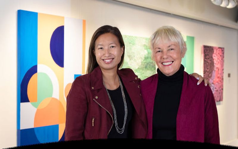 AFH Founding Executive/Artistic Director, Susan Rodgerson, and new Executive Director Anna Yu