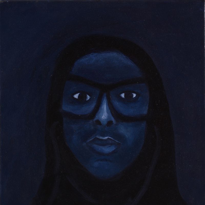 AFH Teen Artist Sumeya Ali Self Portrait