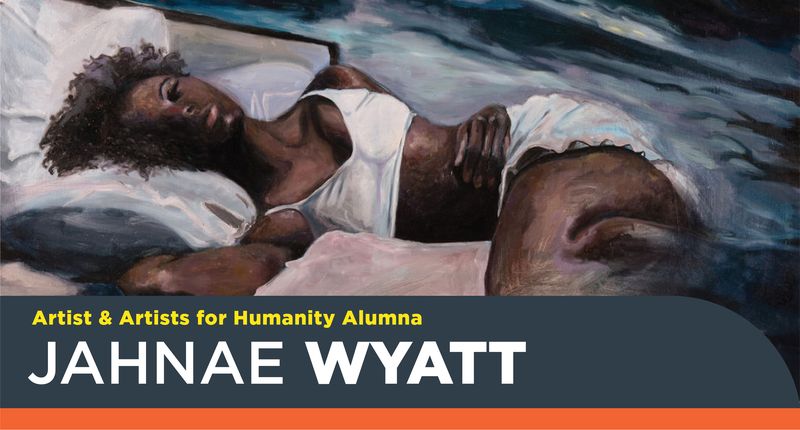 Artists For Humanity Open Studio June 2024 featuring AFH Alumna Jahnae Wyatt