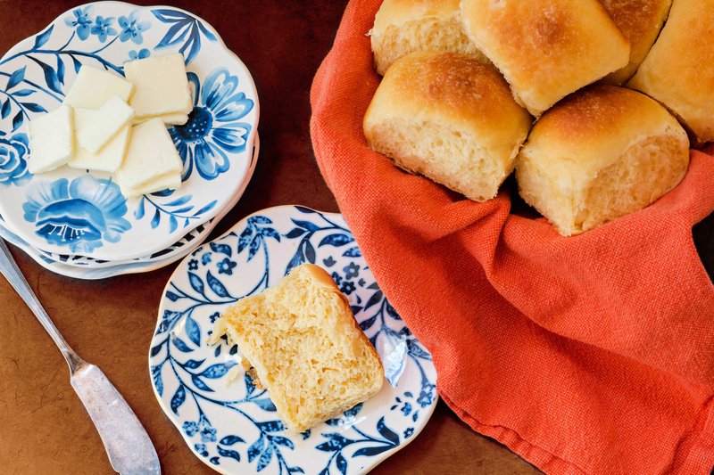 Easy Cheesy Potato Rolls
