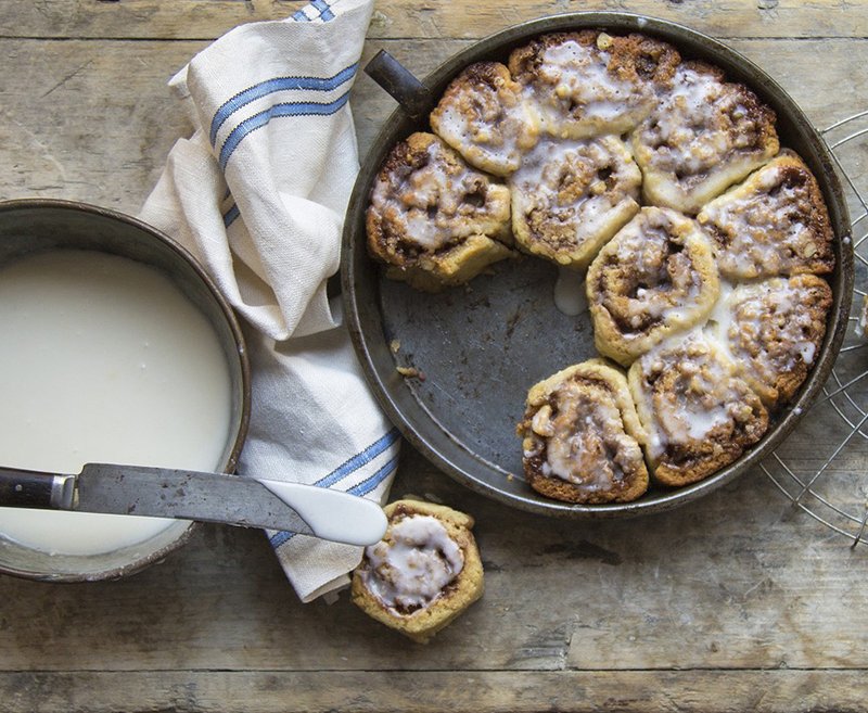 Mashed Idahoan® Potato Coffee Ring with Cinnamon Drizzle