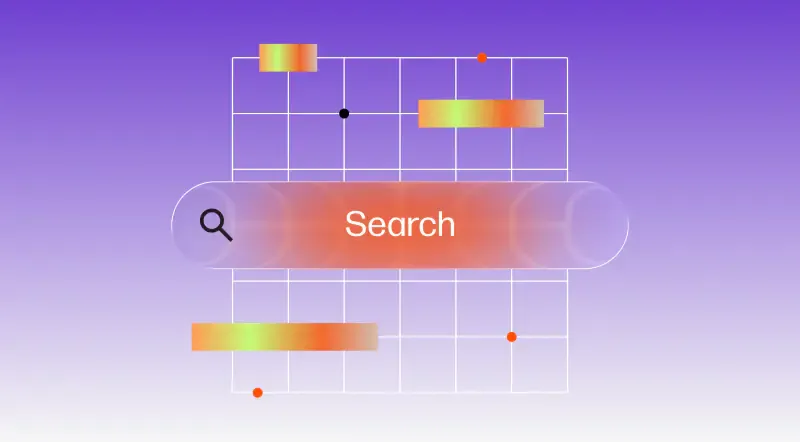Search bar interface showing voice activated search for spoken voice activation strategy