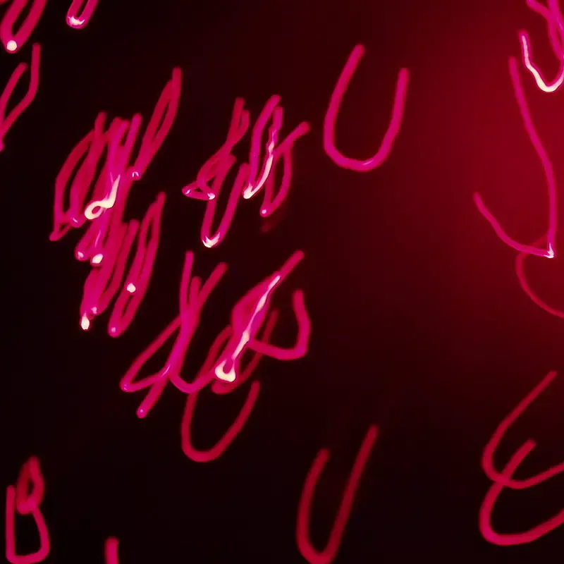 Abstract background of pink neon light, from the Sound of Colgate campaign