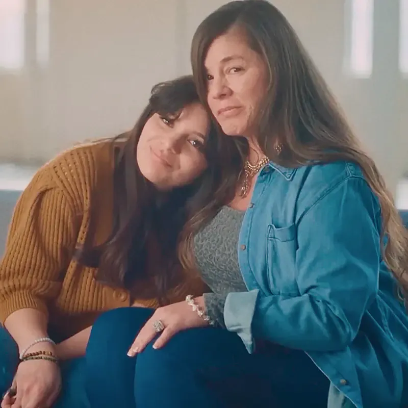 Mother and daughter leaning into each other, from the MassiveMusic Dove campaign