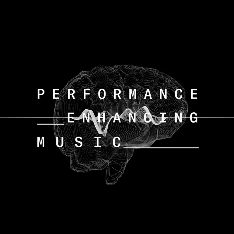 Performance Enhancing Music campaign wordmark, square image from the Sound of Samsung
