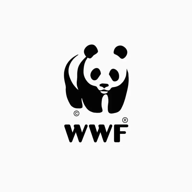 WWF panda logo in black on a white background, marking the MassiveMusic WWF campaign case study