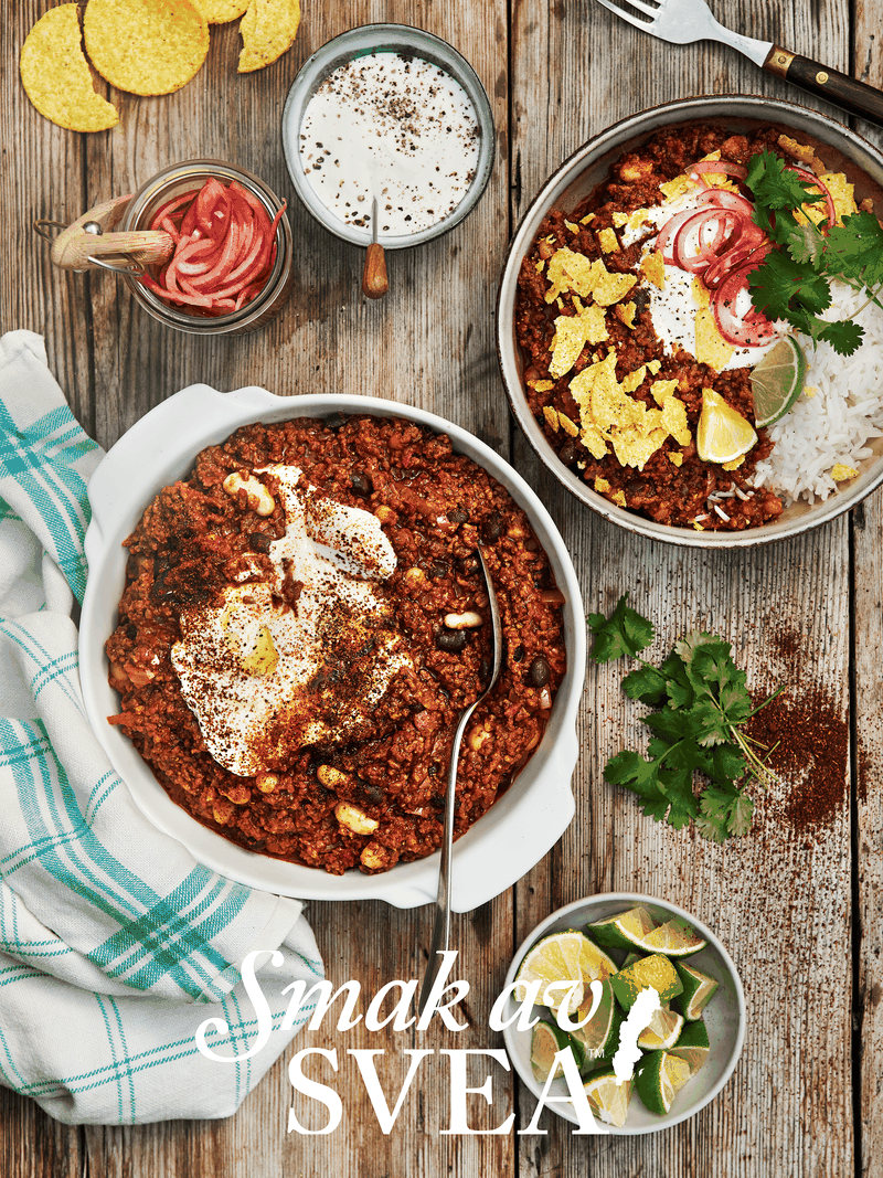 Chiligryta ”chili ambos con"