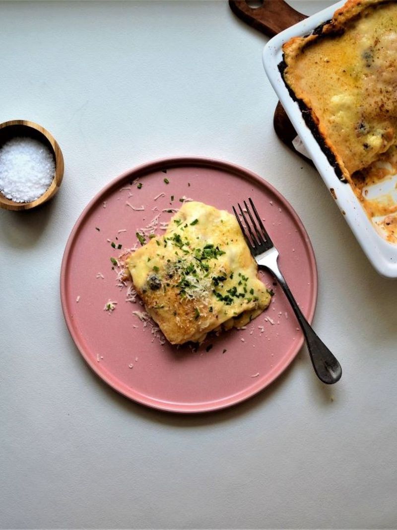 Lasagne på svenskodlad vegofärs