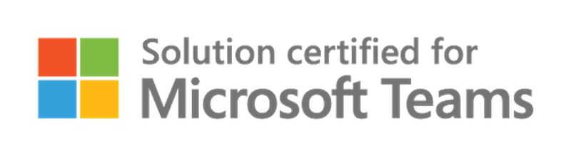 Certification badge for integration with Microsoft Teams