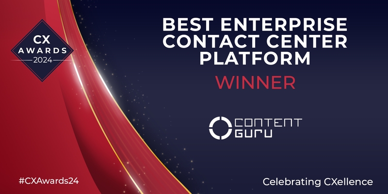 CX Today Awards 2024 Best Enterprise Contact Center Platform