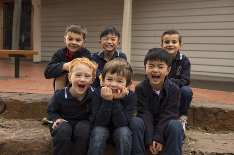 OSHClub Kew Primary School kids smiling