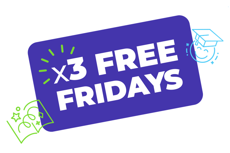 3 free fridays