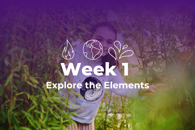 Summer Themed Weeks - Week 1 Explore the Elements