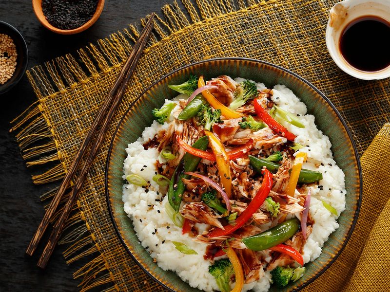 Teriyaki Mashed Potato Bowl