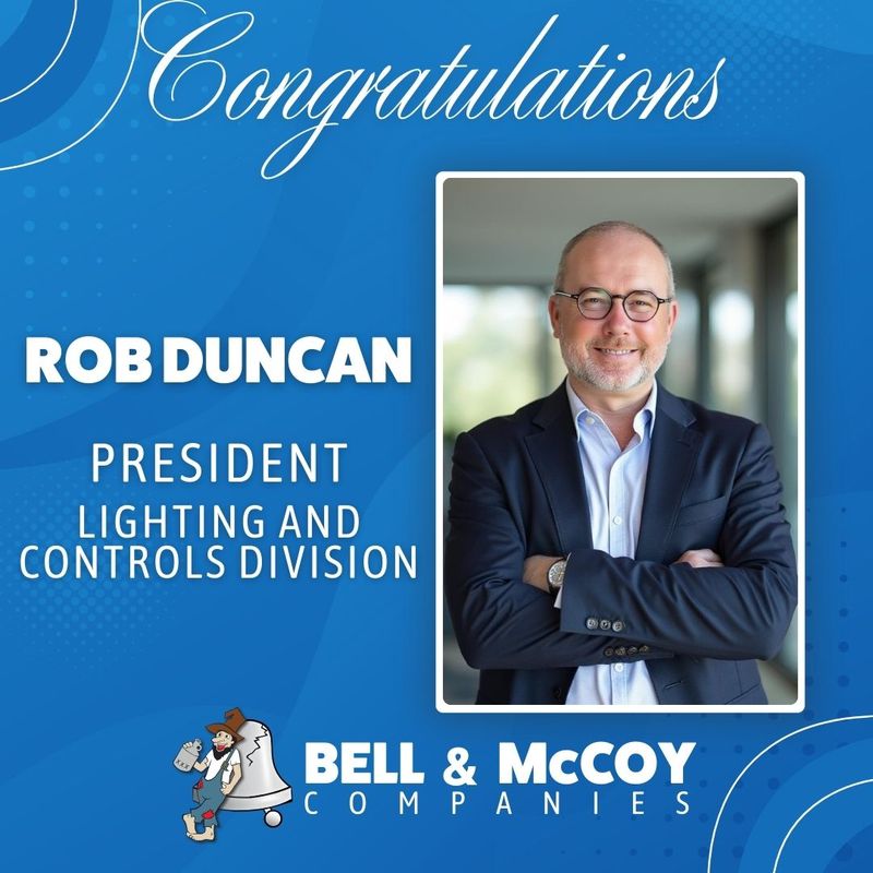 Rob Duncan Named President of Lighting and Controls Division
