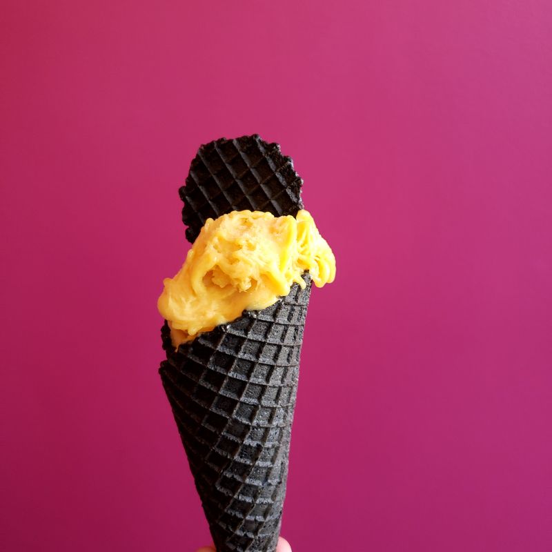 Boston's best organic mango gelato ice cream