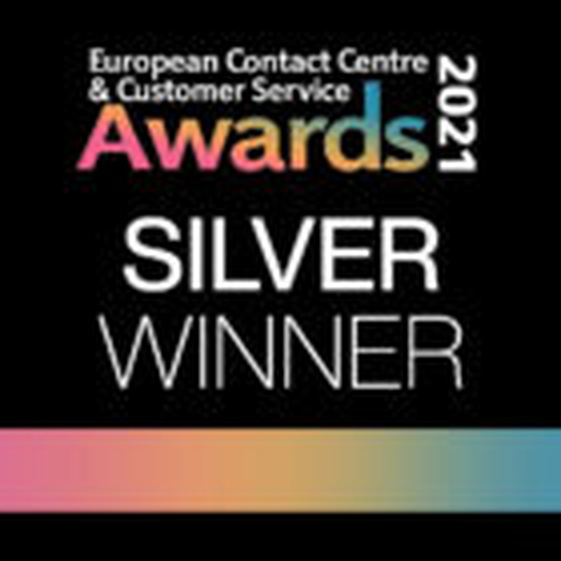 Content Guru wins a silver award at the ECCCS awards 2021