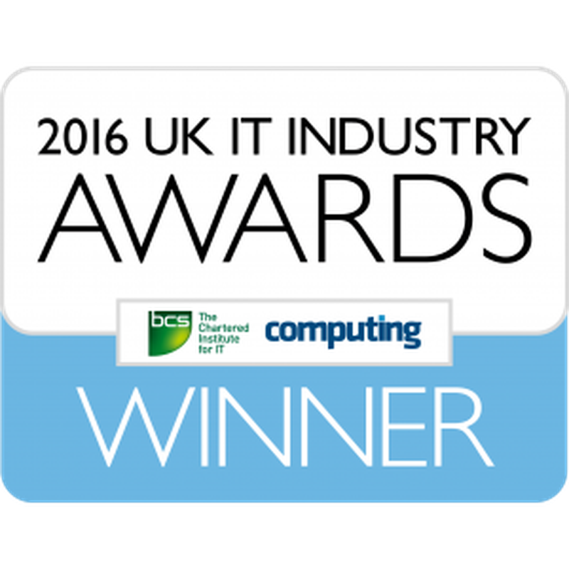 Chartered Institute for IT award 2016
