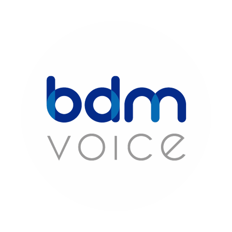 BDM voice Logo