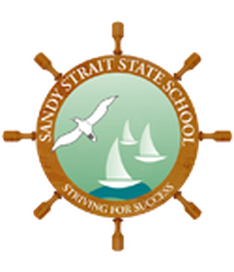 Sandy Strait State School logo