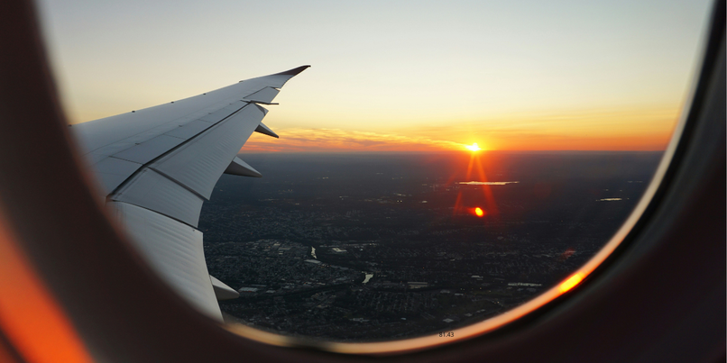 Airplane window