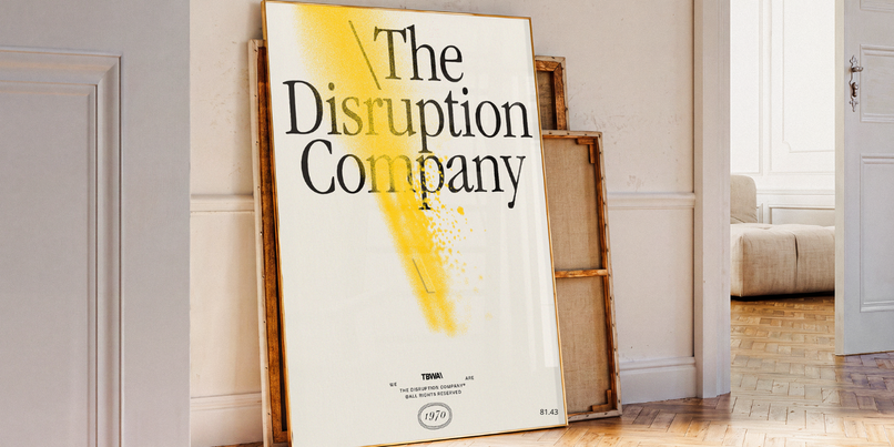 TBWA The Disruption Company Signage