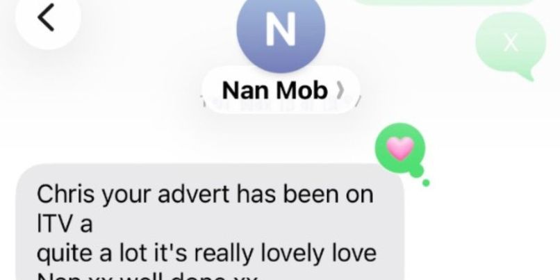 Chris Clarke's Nan's Text