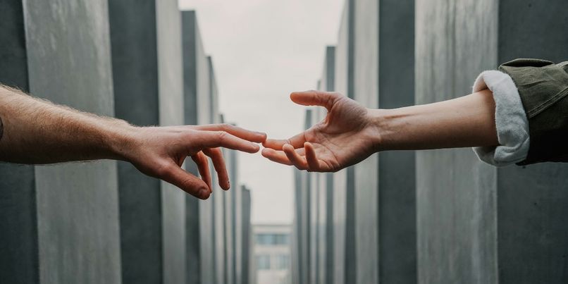 Empathy Hands reaching out