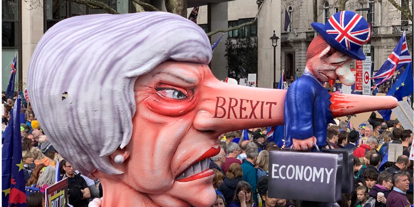 Brexit protest