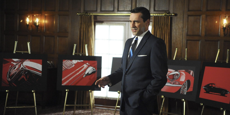 mad men pitching imbd supplied