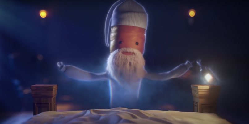 Aldi Christmas ad kevin carrot
