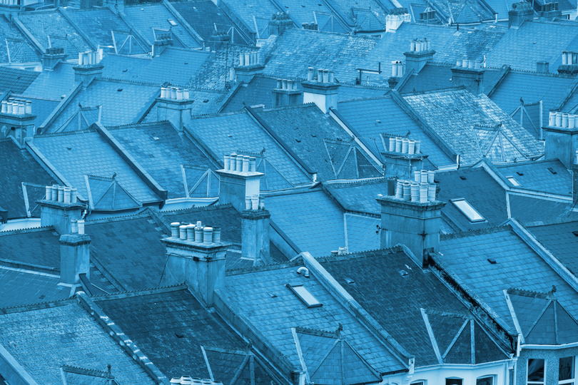 Picture of roof tops