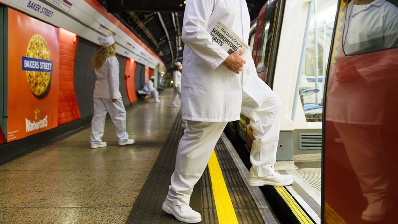 tfl mind the bap warburtons wpp media