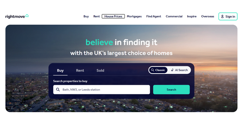 Rightmove site