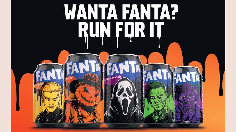 ghost face fanta halloween
