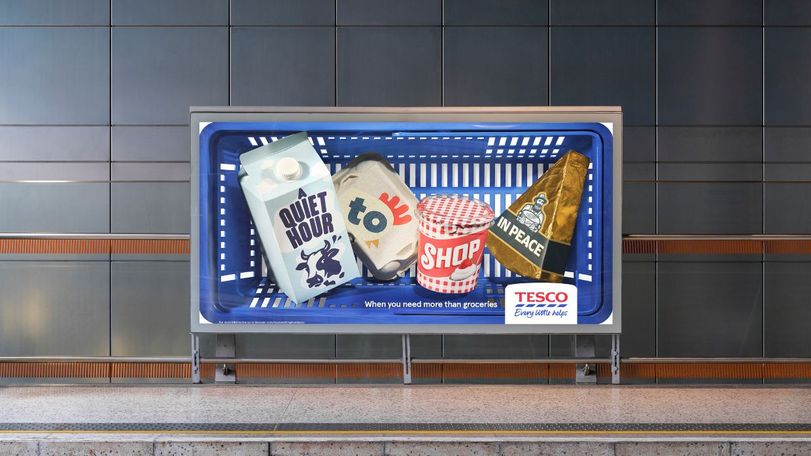 Tesco out of home want anything