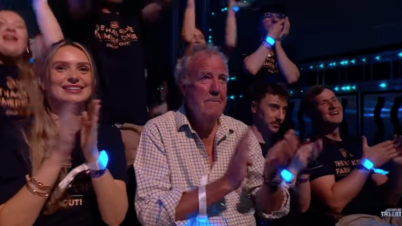 Jeremy Clarkson and Alfie Glover-Short
