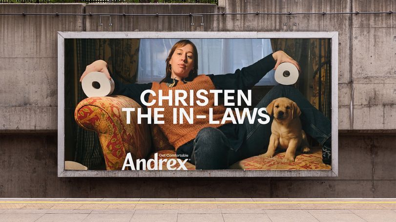 andrex fcb get comfortable ooh ChristenTheInLaws
