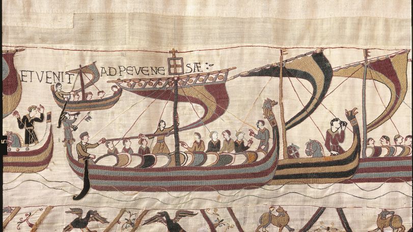 Tapisserie de Bayeux - XIe siecle ©Musée de la Tapisserie de Bayeux