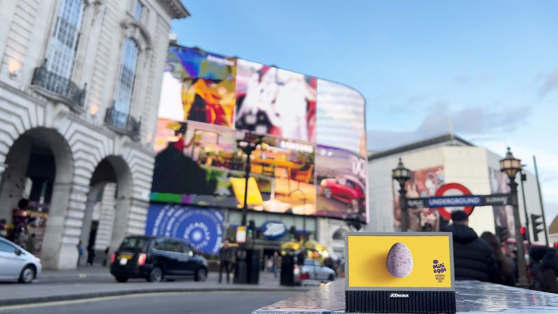 1 Piccadilly Circus cadbury mini eggs vccp easter campaign 2024