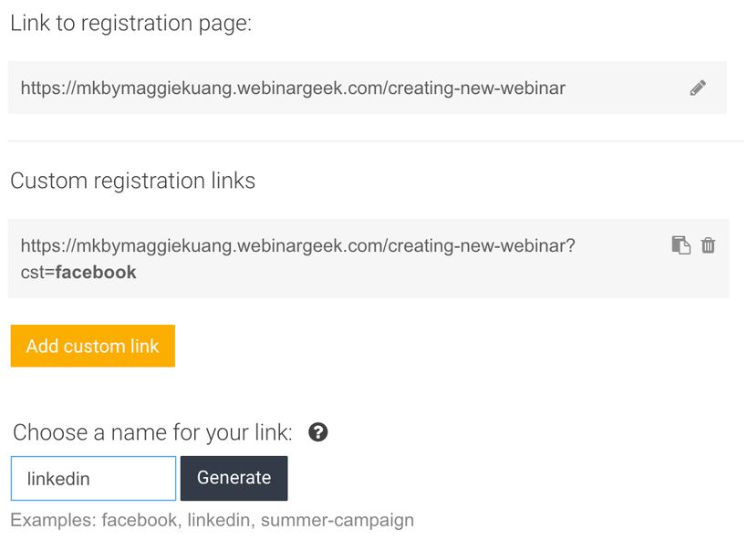 Screenshot-registration-customizable-links
