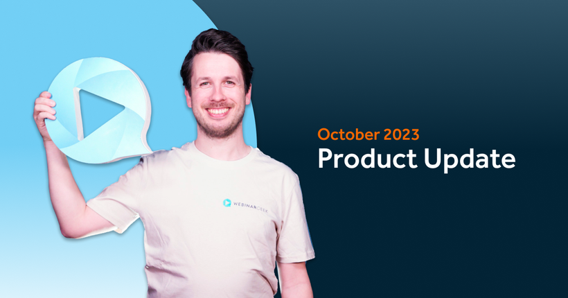 Product update October 2023