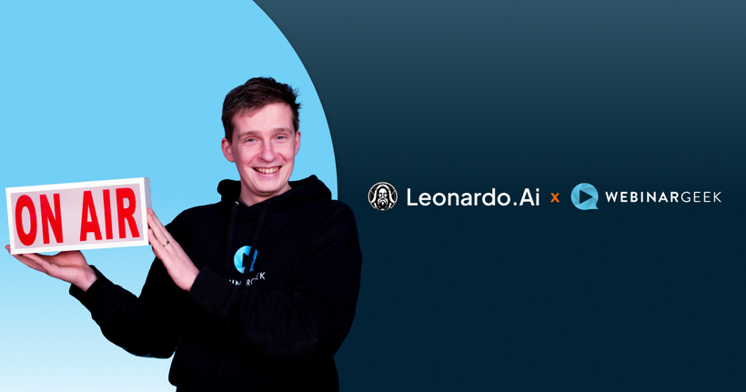 How Leonardo Ai’s tools can make webinars more impactful