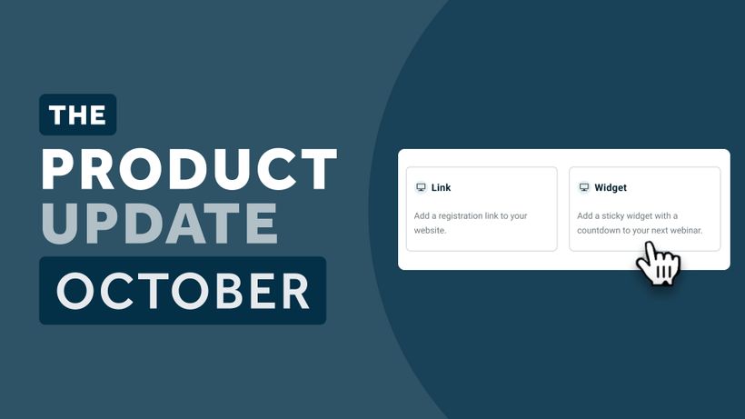 The product update October