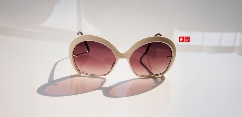 Iconic Shades on white reflective surface