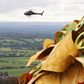 Helicopter carries giant nacho through Cheddar Gorge for Doritos new record for the world’s highest ever cheese pull at 49 feet high