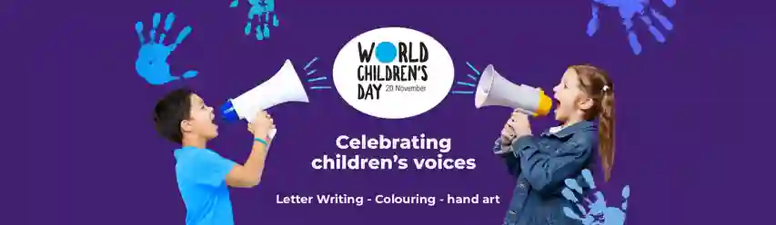 world children day banner