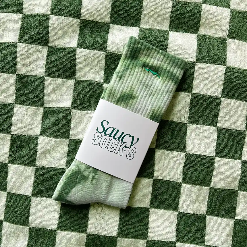 Saucy Socks packaged