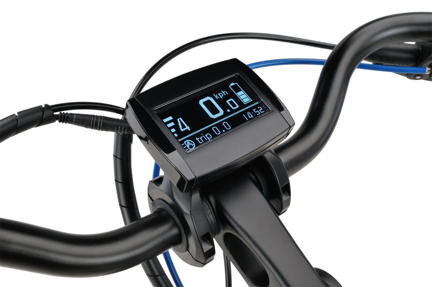 OLED-display på Sparta e-bike a-LANE f8e